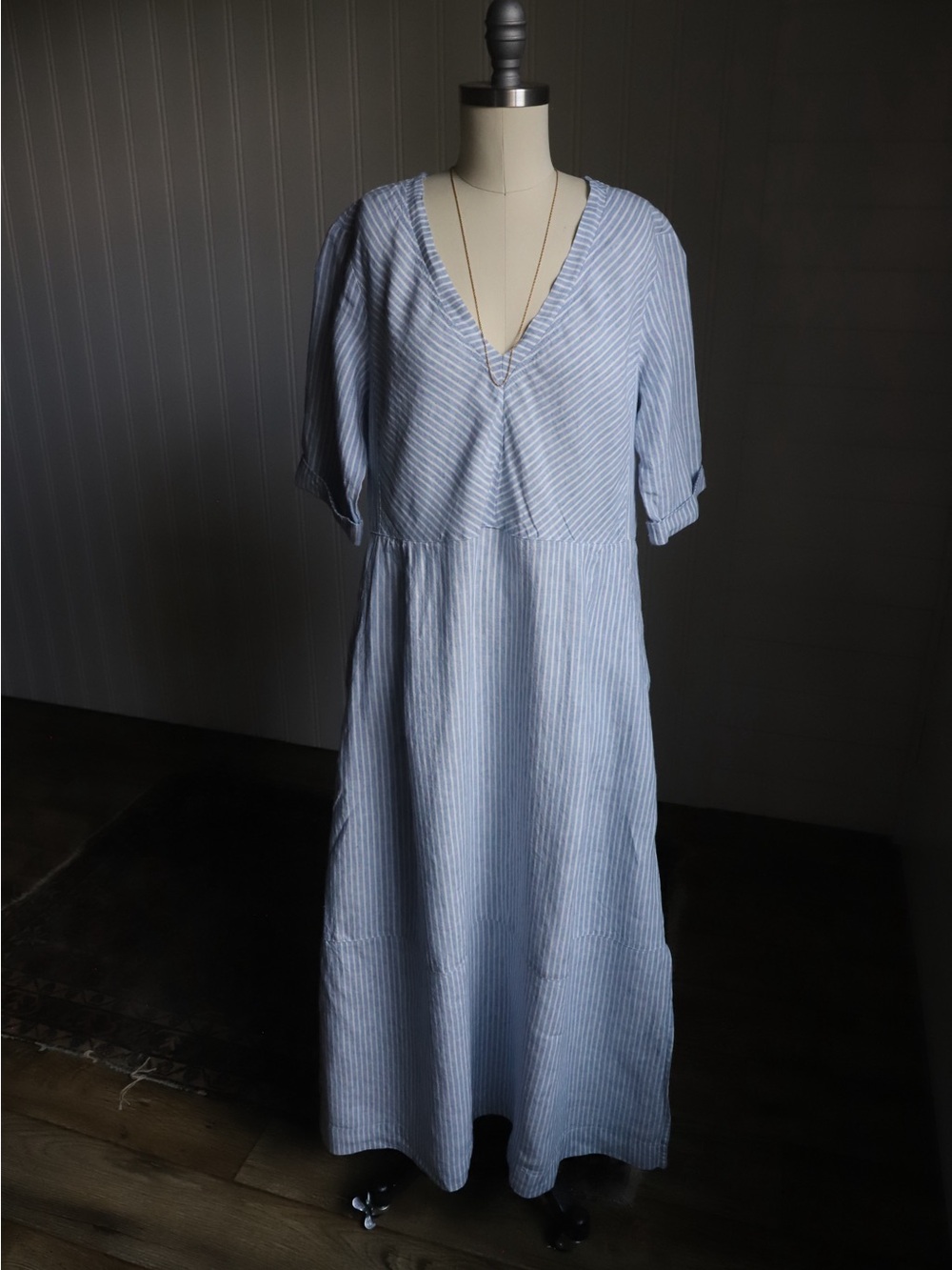Poetry linen dress size 8